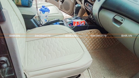Thảm lót sàn 5D 6D Mitsubishi Pajero Sport giá gốc tận xưởng, bảo hành trọn đời
